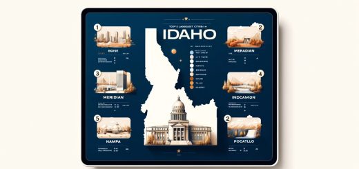 Top 5 Largest Cities in Idaho